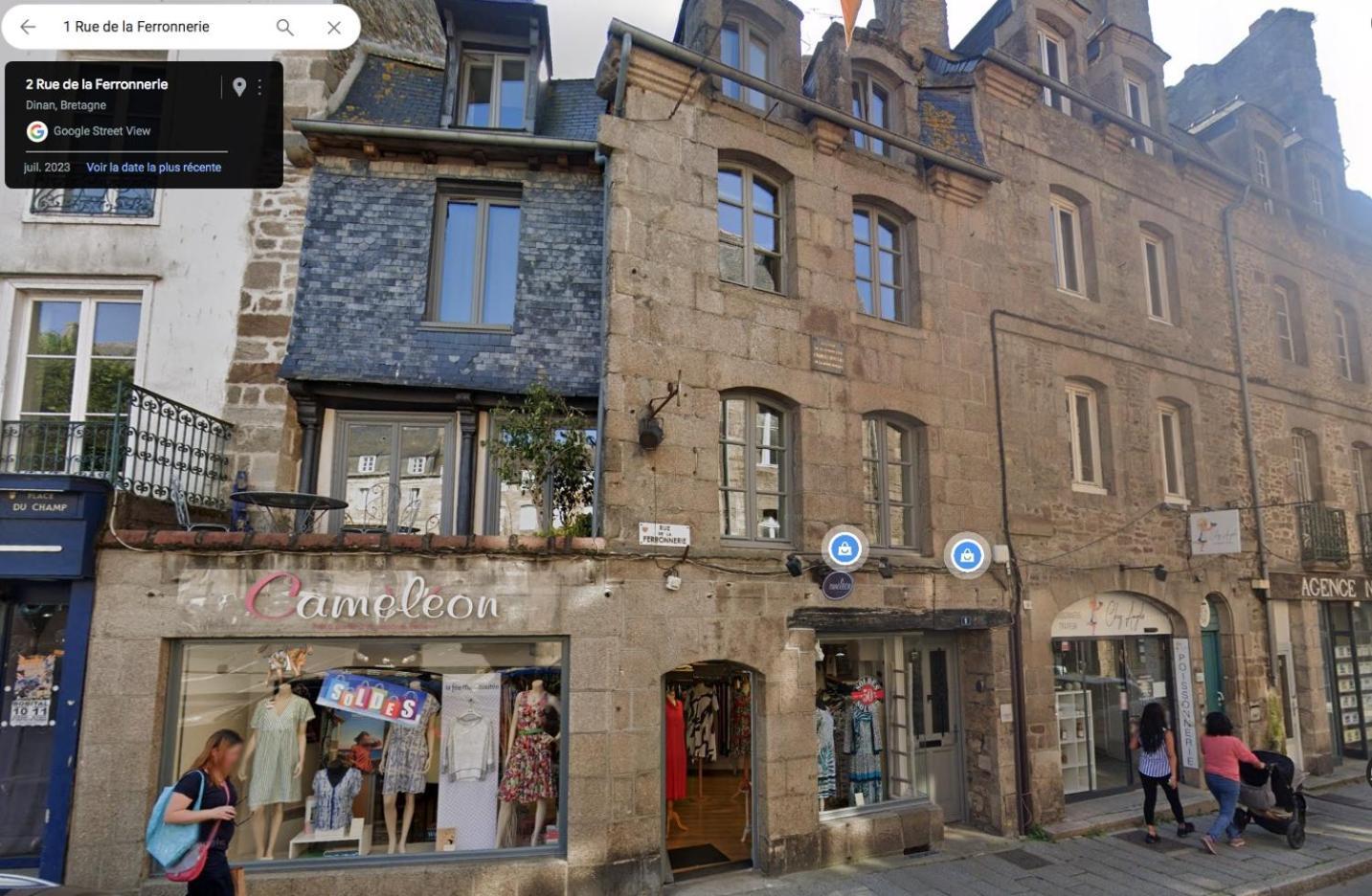 Le Duclos, Appartement Rez-De-Jardin Dinan Centre Bagian luar foto